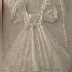 White Mini Dress